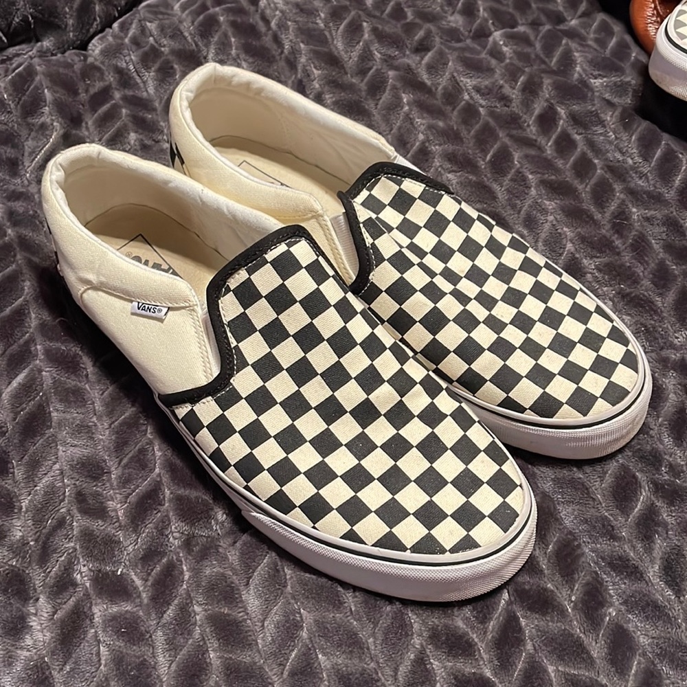 Checkered Vans